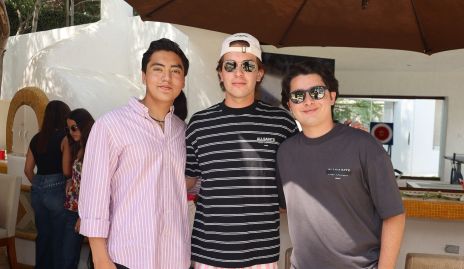  Carlos Fonseca, Agustín García y  Diego Hernández.