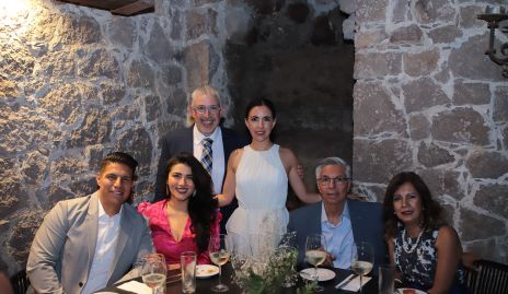  Manuel Carreras, Caro Arizabalo, Jorge Arizabalo, Jimena Téllez, Francisco Arizabalo y Silvia Bueno.