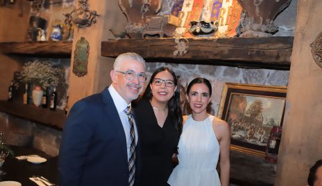  Manuel Carreras, Sofía Arizabalo y Caro Arizabalo.