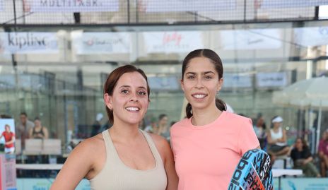  Elena Meade y Romina Gaviño.