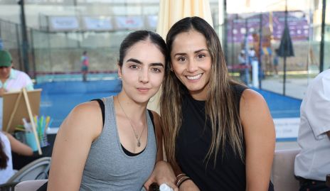  Sara Aldasoro e Ilse Candia.