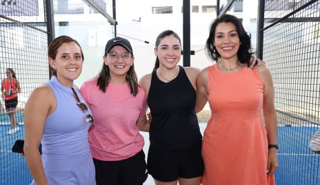  Elena Meade, Paulina Zamora, Fernanda López y Claudia Fierro.