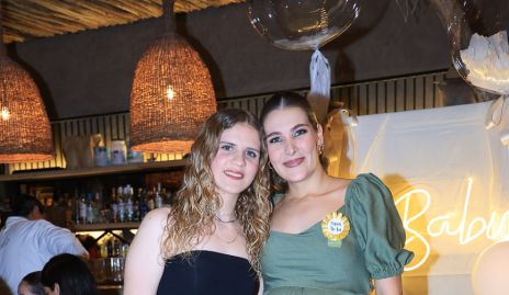 Coral Suárez y Vero Pérez.