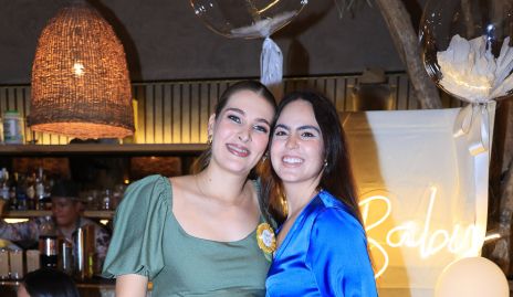  Vero Pérez y María José Flores.