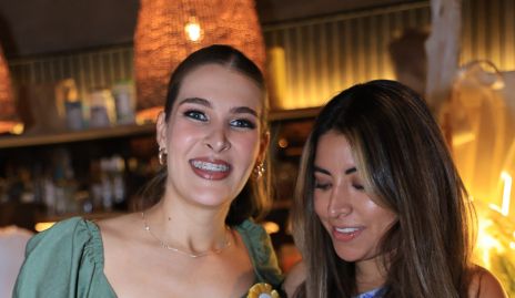  Vero Pérez y Ana Sofía Zúñiga.