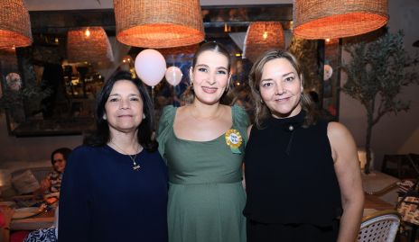  Ana Rangel, Vero Pérez y Marta Rangel.