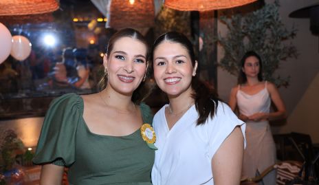  Vero Pérez y Andrea Ortiz.