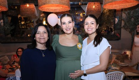  Ana Rangel, Vero Pérez y Andrea Ortiz.