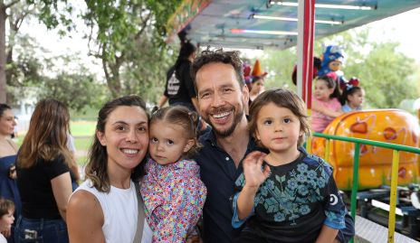  Audrey Capablanca, Micaela Pérez, Sebas y Cristóbal Pérez.