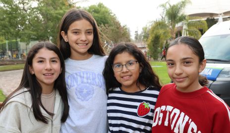  Eugenia, María Eva, Natalia y Amaya.