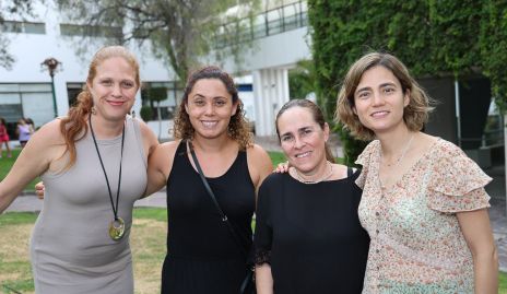  Elisa Vilet, Lilia González, Claudia Martínez y Gaby Flores.