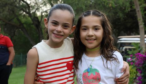  Marina Zermeño e Isabela Garza.