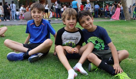  José Manuel, Guillermo y Juan Pablo.