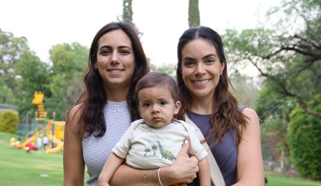  María Berrueta, Ana Rodríguez y Marcelo.