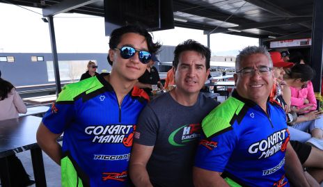  Emiliano Richars, Homero Richars y Horacio Richars.