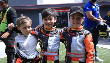  Liam, Alfonso y Lucio.