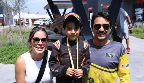  Ligia Jiménez, Nicolás y Daniel Márquez.