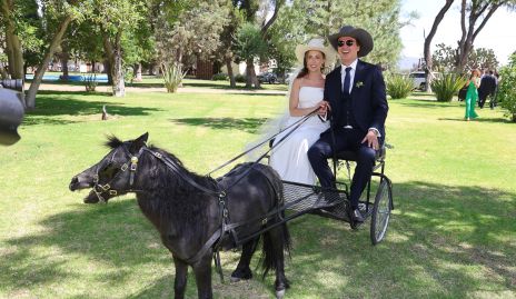  Celina Gallegos y Francisco Villanueva.