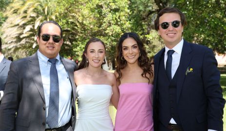  Carlos Sánchez, Celina Gallegos, Ana Rodríguez y Francisco Villanueva.