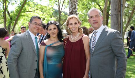  Alfonso Castillo, Leticia Ivón, Mónica y Marco Garfias.
