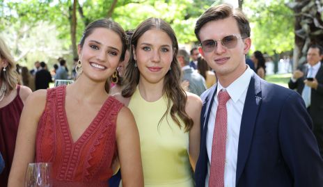  Ilse Siller, Paulina y Nacho Martin Alba.