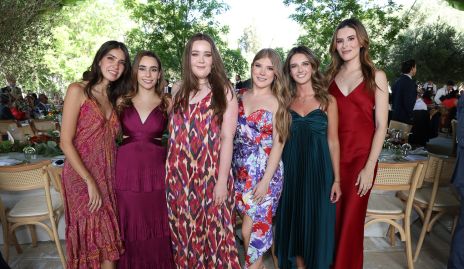  Karina Alcalde, Mar Del Valle, Maricarmen Mendizábal, Sofía de la Parra, Melissa Meade y Laura Ortuño.