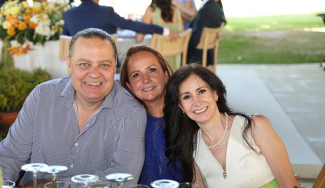  José Manuel Guerra, Sofía Martí y Alma Rosa Bravo.