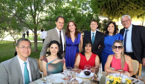  Raúl Antunes, Claudia Castro, Héctor Cabral, Ana Rangel, Duarte, Alfonso Castillo, Leticia Ivón, Gaby Dauajare y Paty García.