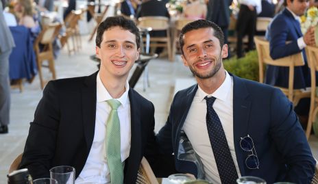  José Pablo y Andrés Alcocer.