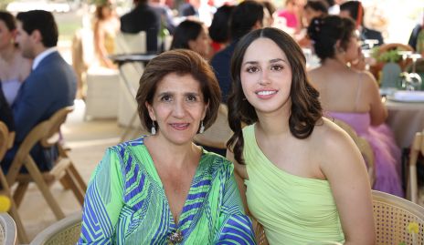  Tita Duque y Montse Alcocer.