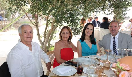  Alberto Villanueva, Leticia Artolózaga, Adriana y Carlos Hampshire.