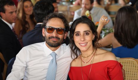  Efraín Barrera y Daniela Lavín.