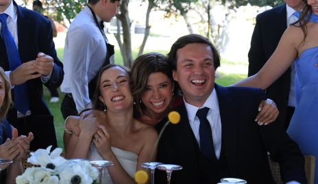  Celina Gallegos, Fina Alcocer y Francisco Villanueva.