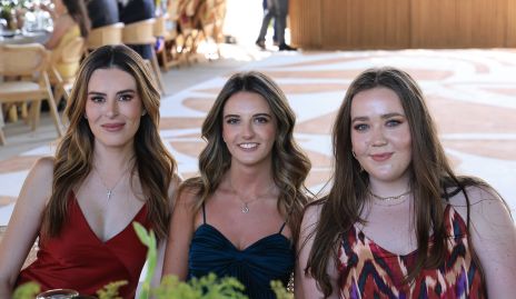  Laura Ortuño, Melissa Meade y Maricarmen Mendizábal.