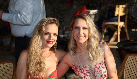  Vero Alvarado y María Clara Aguilar.
