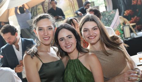  Valeria Rangel, Paulina Aldrett y Vero Godiba.