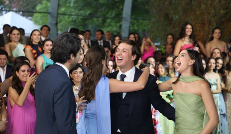  Los hermanos Toño, Isa, Fran y Sofía Villanueva Alcocer.