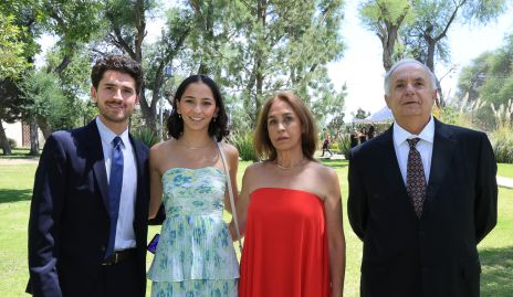  Alonso Reyes, Alilet Villanueva, Leticia Artolózaga y Alberto Villanueva.