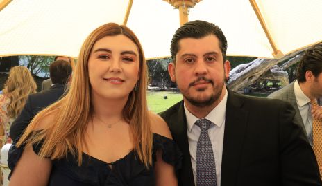  Ana Gaby Motilla y Héctor Gómez.