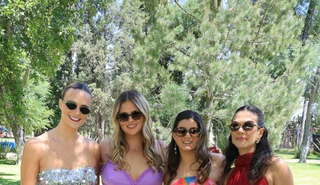  Eugenia Valle, Regina Solana, Mariana Cervera y Marisol D’Argence.