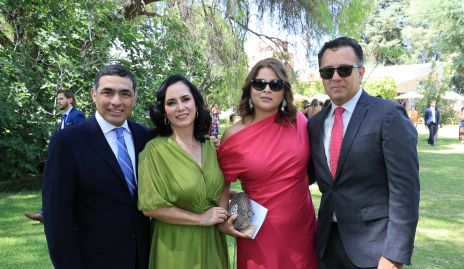  Javier Hernández, Alma Rosa Méndez, Sara Berrones y Víctor Barrales.