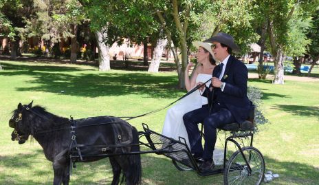  Celina Gallegos y Francisco Villanueva.