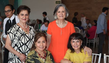  Margarita Palau, Martha Elena Gómez, Tere Moreno y Leticia.