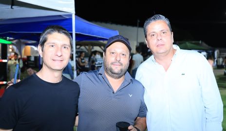  Manuel Salguero, Antonio Pechir y Jorge Fernández.