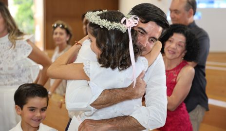  Pau con su papá Manuel Labastida.