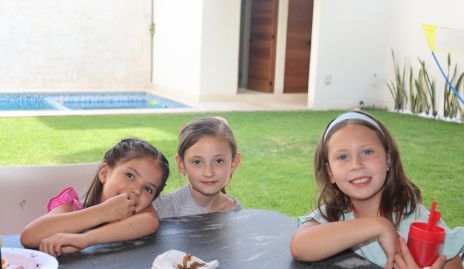  María, Sofía y Renata.