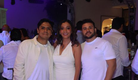  Axel Molina, Ana Luz López y Eduardo Bernal.