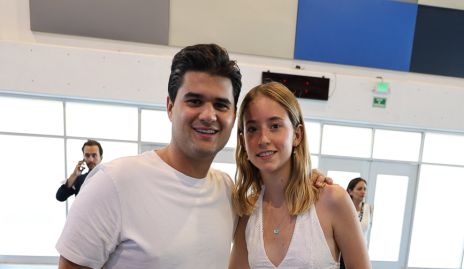  José Pablo Piñero y Camila Ocejo.