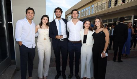  Rafa Villanueva, Natalia Heredia, Santiago Gómez, Diego Jourdain, María Muñoz y María Emilia Meade.