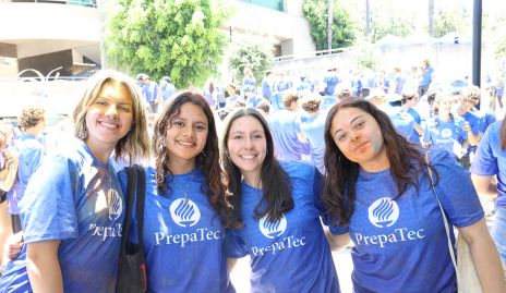 Pía Azuara, América, Renata y Sofía.